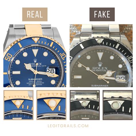 real and fake rolex submariner|rolex submariner authentication.